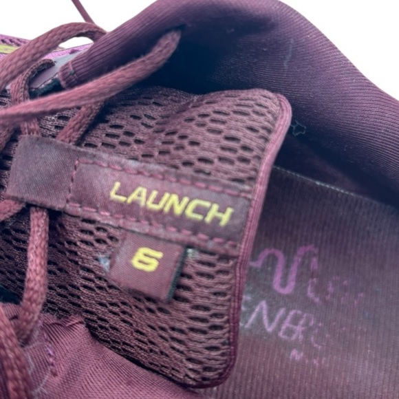 Brooks 7 Launch 6 Women's Running Shoes Size 6.5 Burgundy Purple Pink Sneakers - Picture 14 of 16